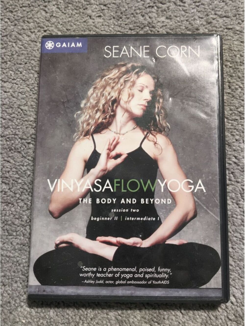 Vinyasa Flow Yoga The Body and Beyond Session Two Seane Corn Gaiam DVD
